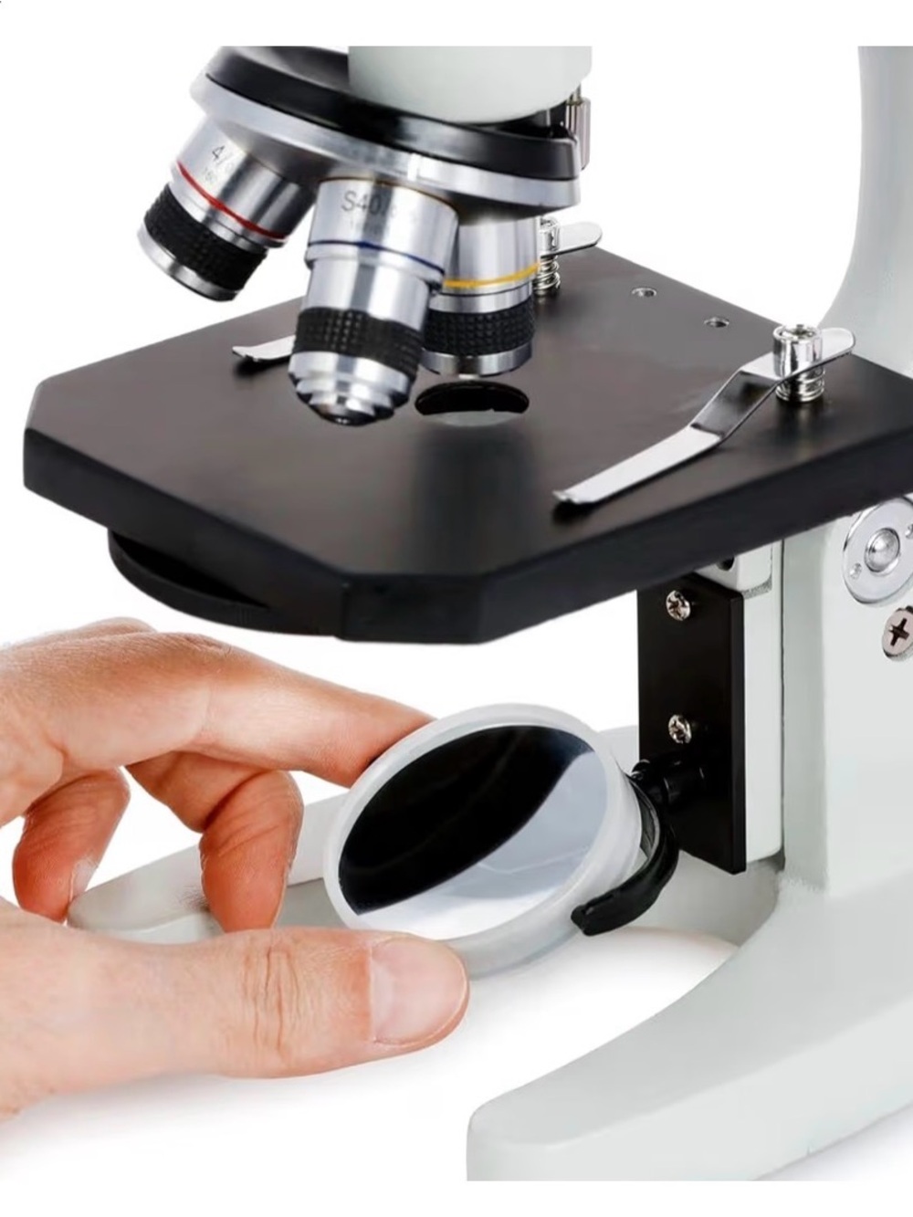 Student Compound Microscope Kit with Carry Case - Light Blue - Picture 10 of 12